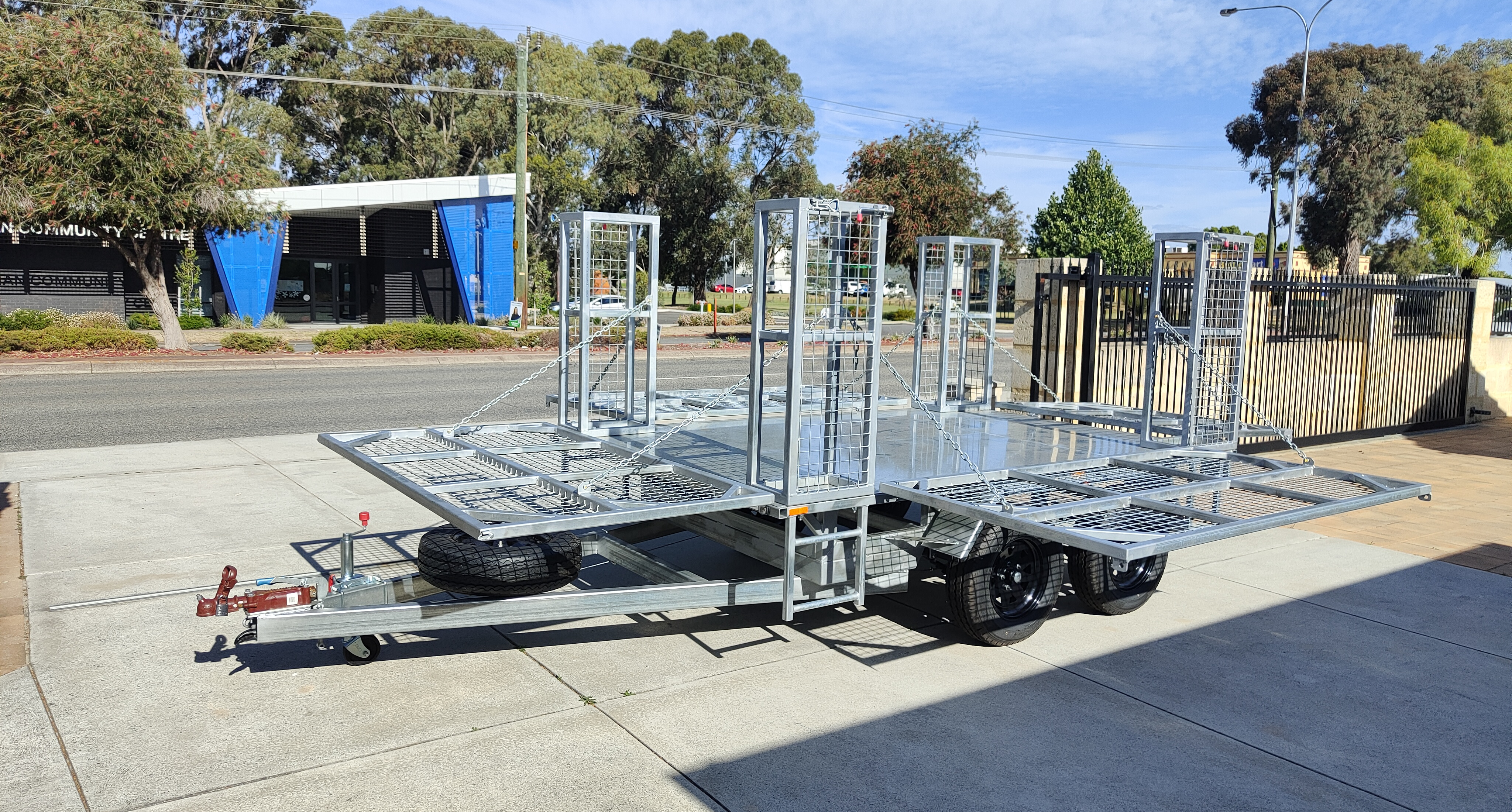 Ahbee Fabrication cage trailer 5 - Heavy duty custom trailer Perth