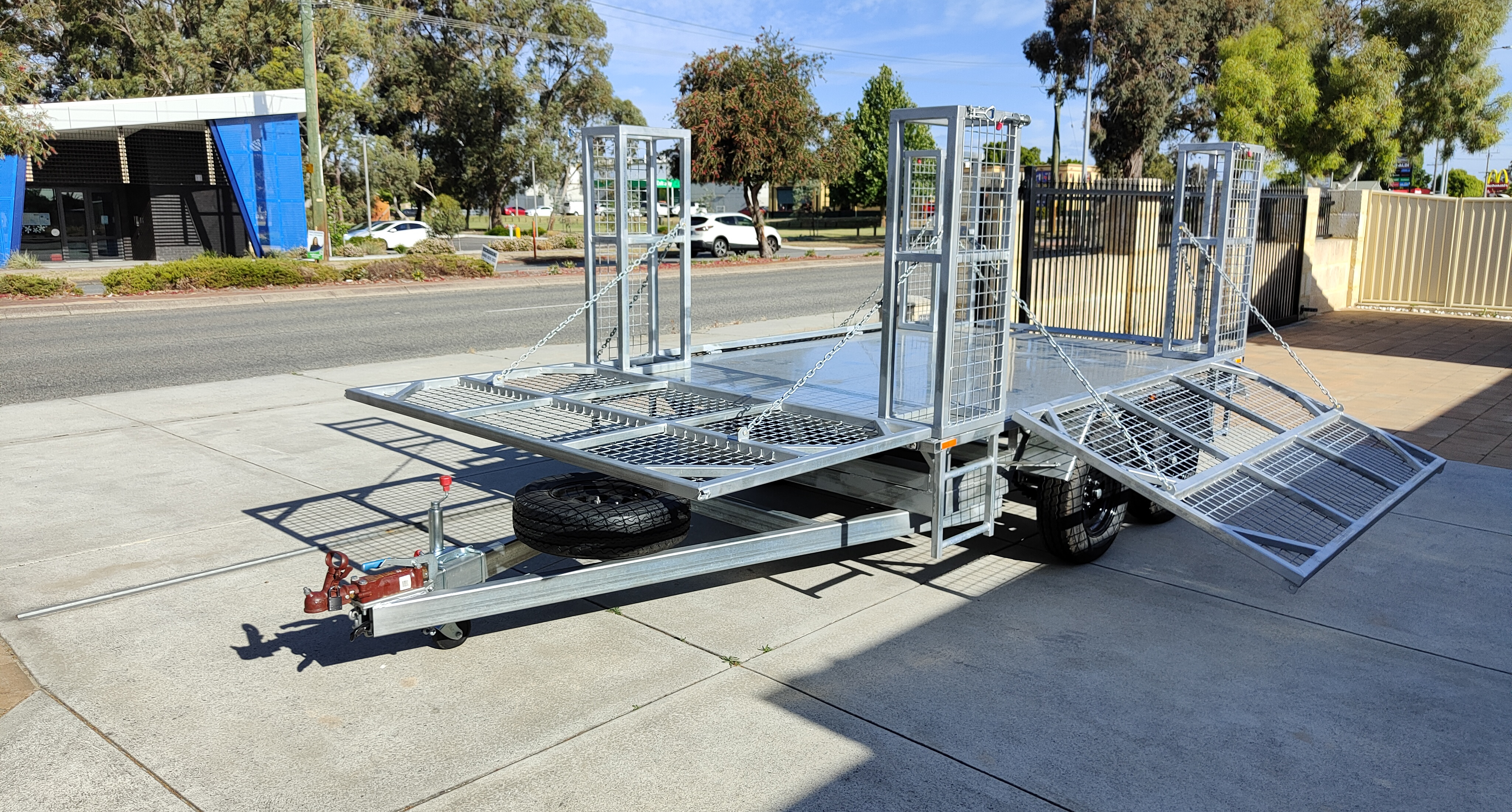 Ahbee Fabrication cage trailer 6 - Heavy duty custom trailer Perth