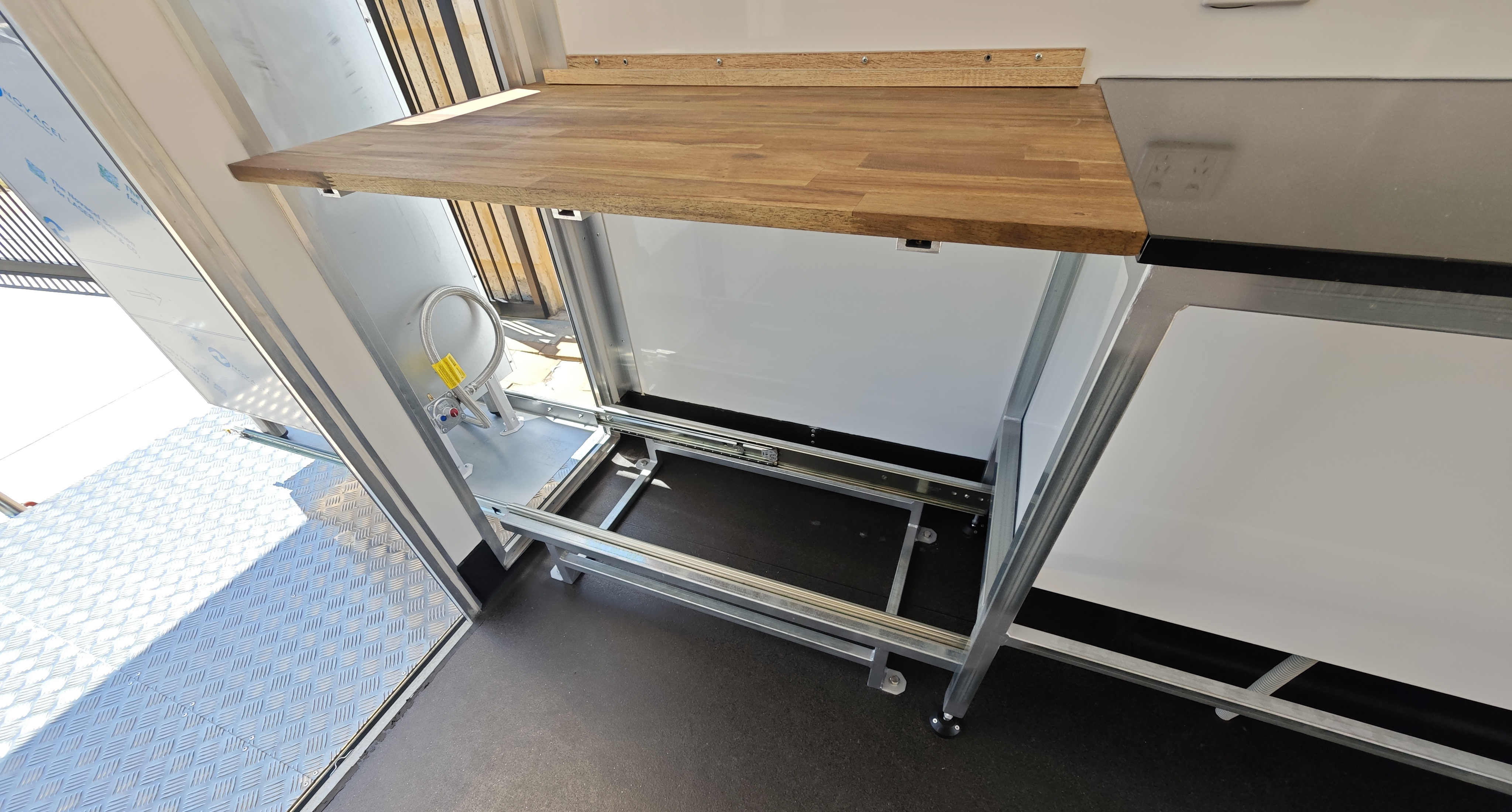 Ahbee Fabrication kitchen trailer 3 - Mobile catering trailer Perth