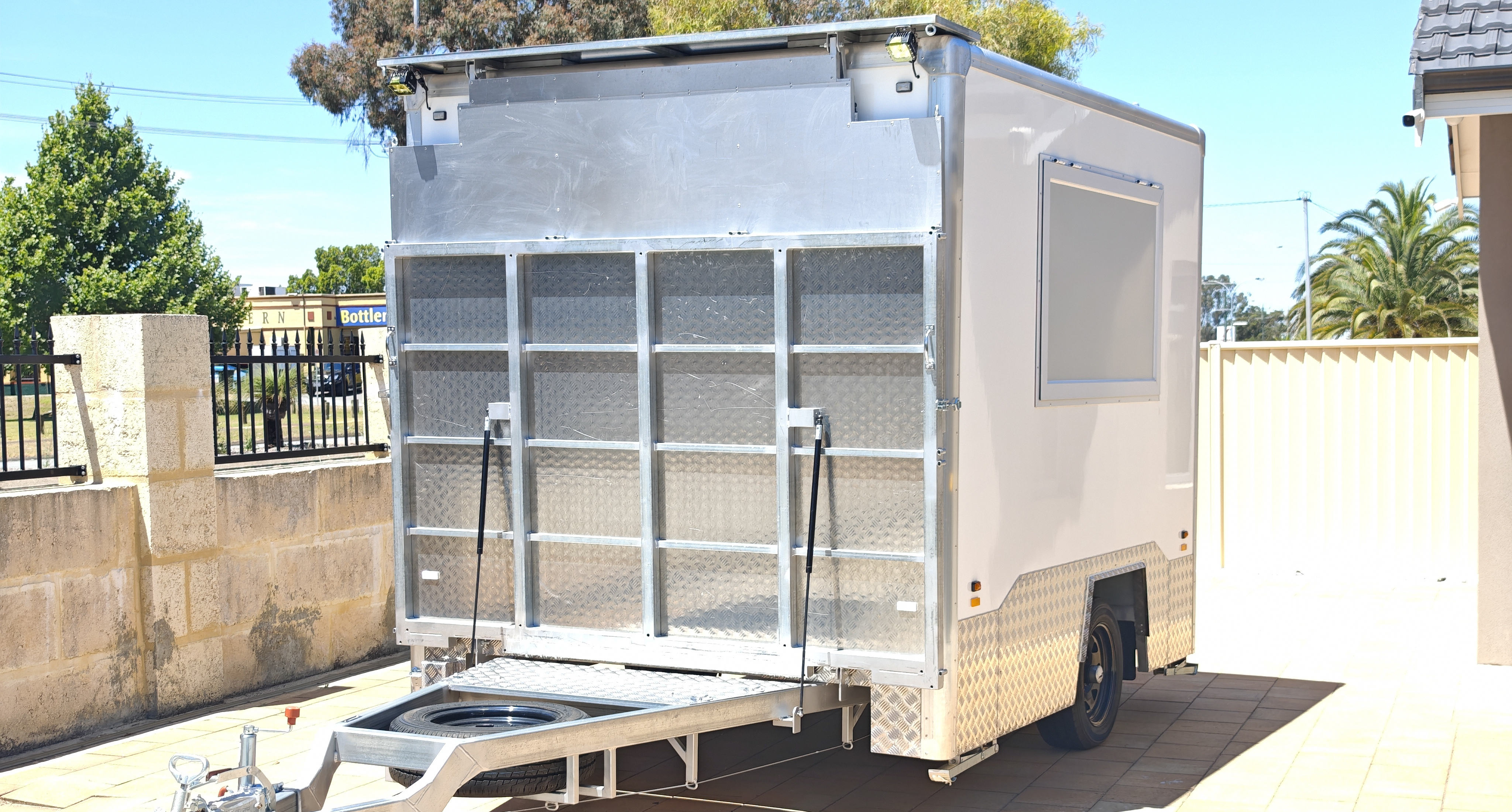 Ahbee Fabrication kitchen trailer 10 - Mobile catering trailer Perth